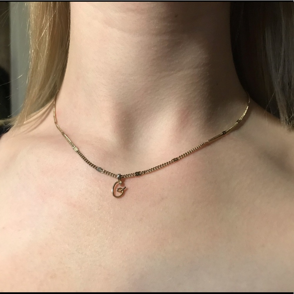 Gold necklace